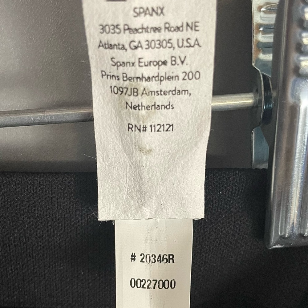 Spanx EcoCare‎ High Waisted Seamless Leggings Very Black NWT - Picture 11 of 12